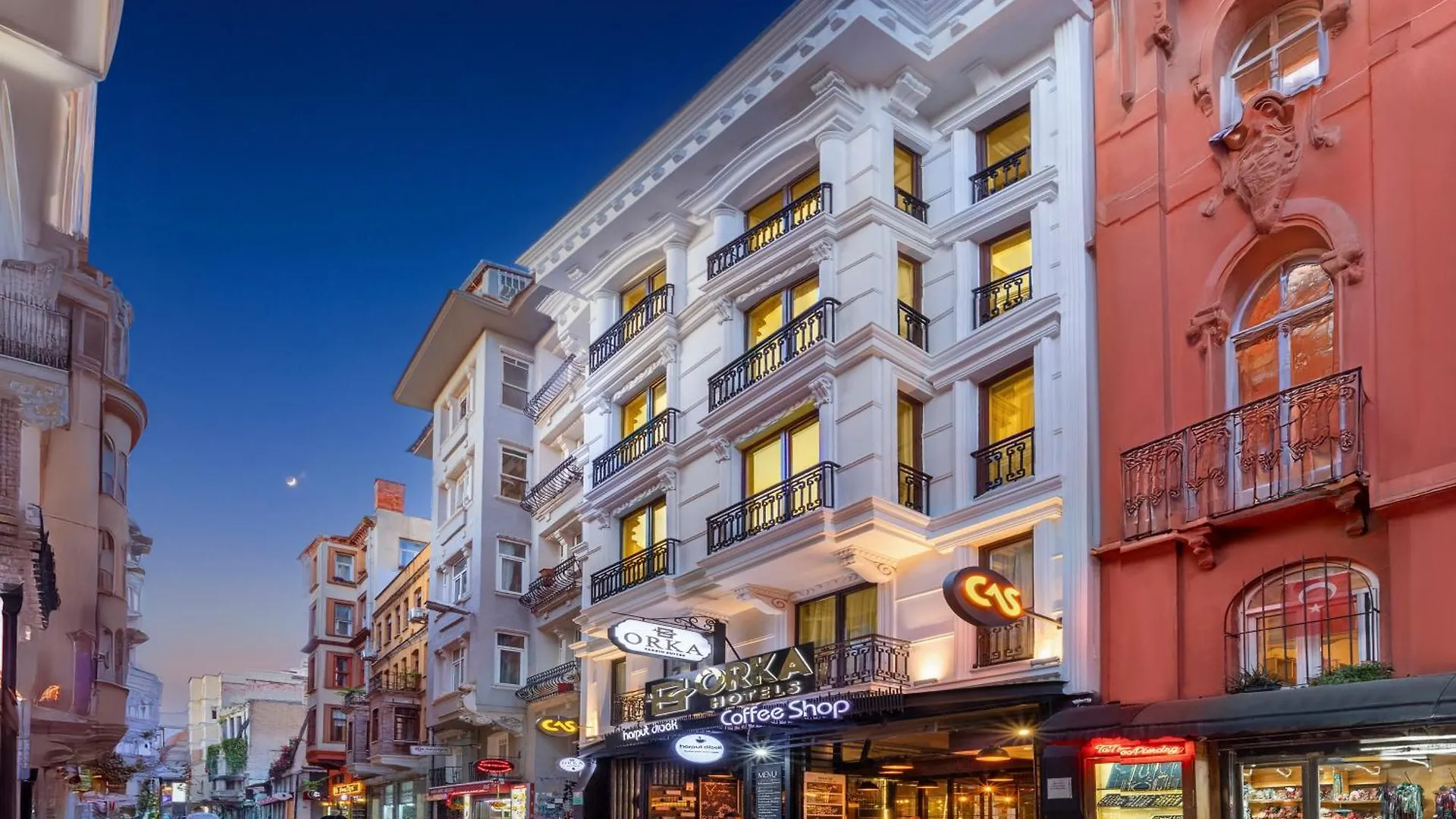 Orka Taksim Suites & Hotel location